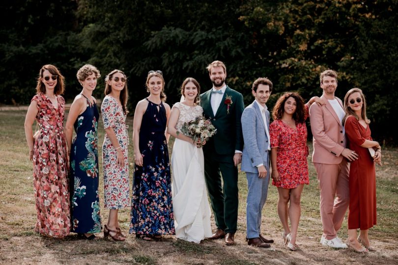 Un mariage champêtre au Domaine de Ronsard dans le Perche - Photos : Camille Collin - Blog mariage : La mariée aux pieds nus