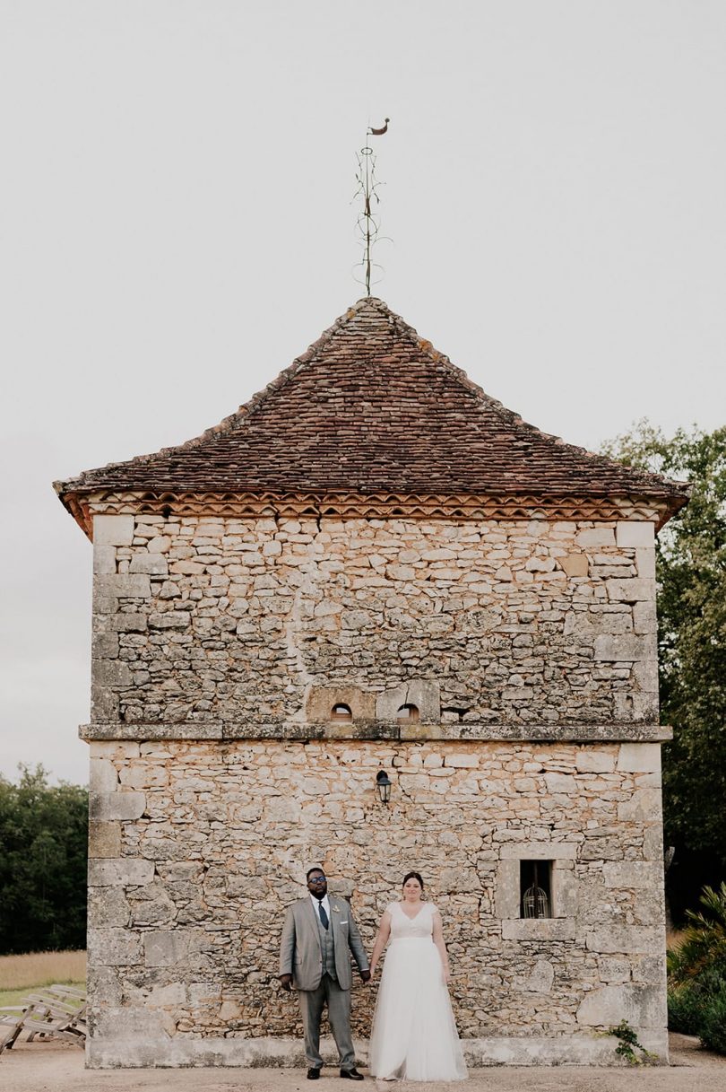 Un mariage champêtre au Château Lagut en Dordogne - Photos : Céline Deligey - Blog mariage : La mariée aux pieds nus
