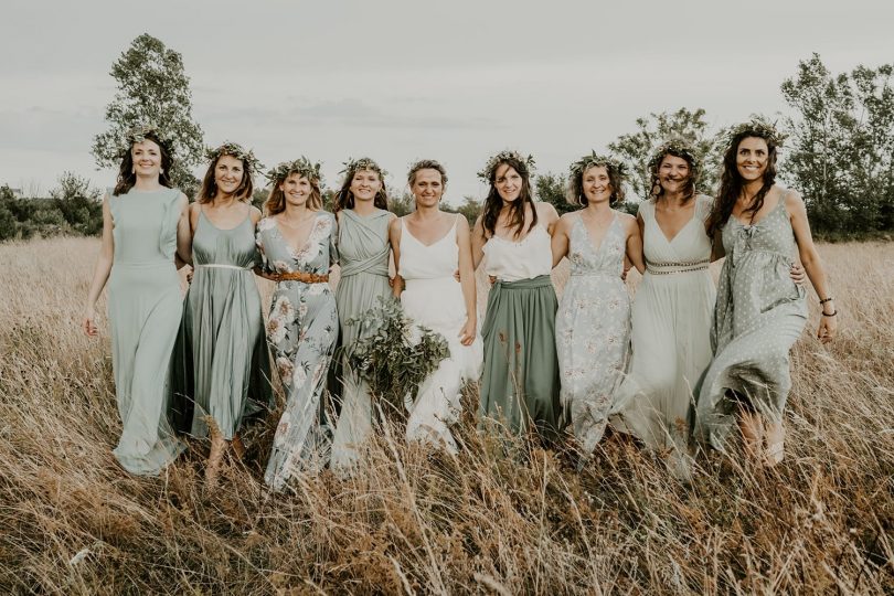 Un mariage champêtre près de Lyon - Photos : Les Histoires d'A - Blog mariage : La mariée aux pieds nus