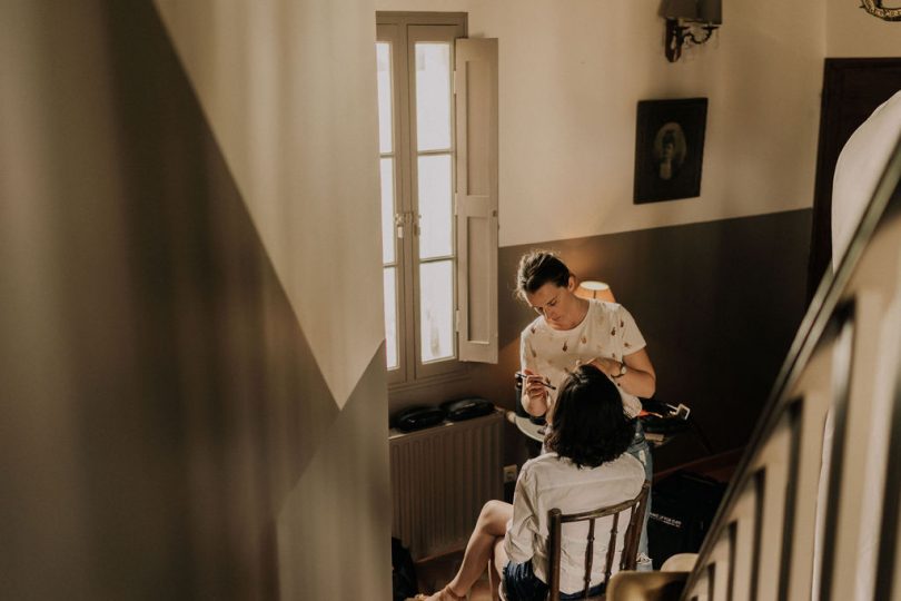 Un mariage champêtre et élégant au Mas d'Arvieux en Provence - Photos : Julien Navarre - Blog mariage : La mariée aux pieds nus