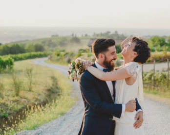 Un mariage champêtre en Italie - A découvrir sur le blog mariage www.lamarieeauxpiedsnus.com - Photos : L&V Photography