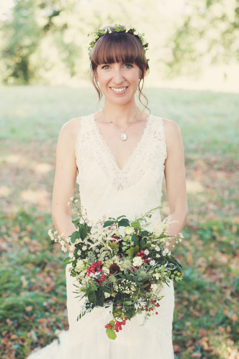 Un mariage champetre à Bergerac - A découvrir sur le blog mariage www.lamarieeauxpiedsnus.com - Photos : Anne Claire Brun