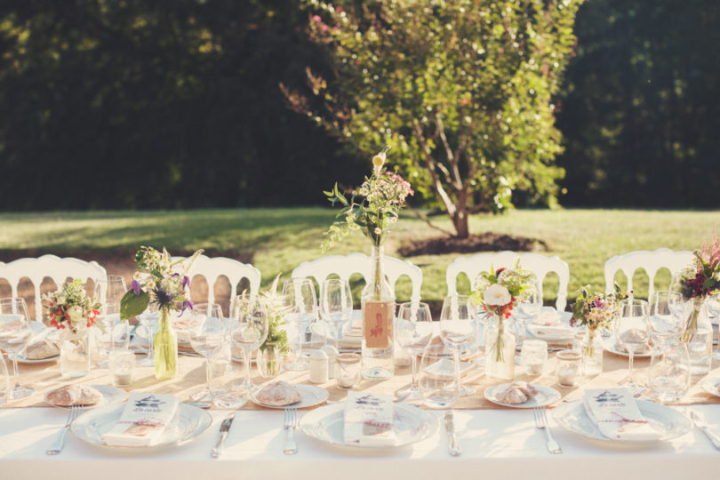 Un mariage champetre à Bergerac - A découvrir sur le blog mariage www.lamarieeauxpiedsnus.com - Photos : Anne Claire Brun