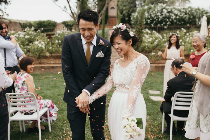 Un mariage en petit comité au Château des Demoiselles - A découvrir sur le blog mariage www.lamarieeauxpiedsnus.com - Photos : Sébastien Boudot