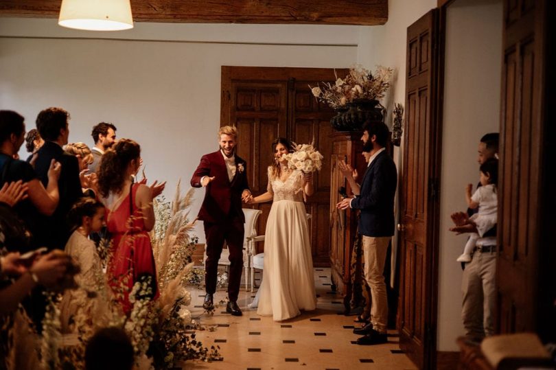 Un mariage au Château de Barbirey en Bourgogne - Photos : Dall'k - Blog mariage : La mariée aux pieds nus