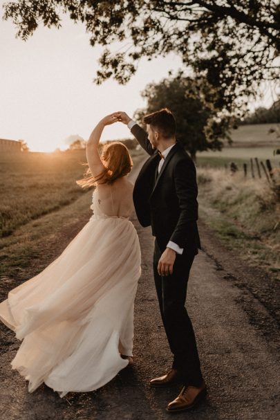 Un mariage champêtre au Château de Bois Rigaud en Auvergne - Photos : Clarisse et Johann - Blog mariage : La mariée aux pieds nus