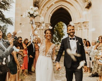 Un mariage au Château de Garde à Moulon en Gironde - Photos : Ghania Iratni - Blog mariage : La mariée aux pieds nus