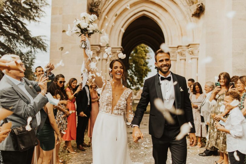 Un mariage au Château de Garde à Moulon en Gironde - Photos : Ghania Iratni - Blog mariage : La mariée aux pieds nus