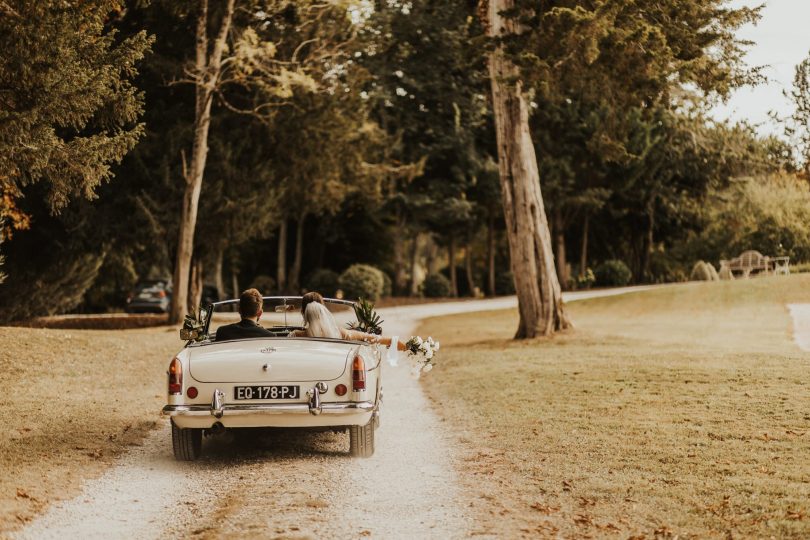 Un mariage au Château de Garde à Moulon en Gironde - Photos : Ghania Iratni - Blog mariage : La mariée aux pieds nus