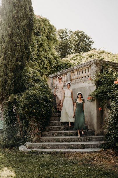 Un mariage au Château de Saint Félix près de Nîmes - Photos : Sidonie Vidal - Blog mariage : La mariée aux pieds nus