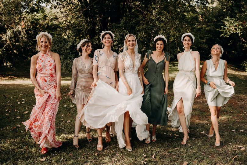 Un mariage au Château de Saint Félix près de Nîmes - Photos : Sidonie Vidal - Blog mariage : La mariée aux pieds nus