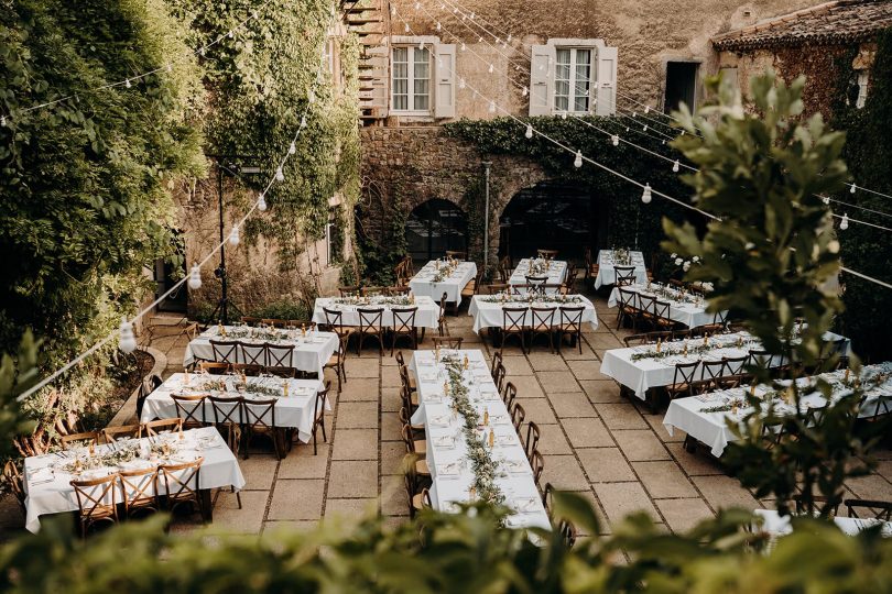 Un mariage au Château de Saint Félix près de Nîmes - Photos : Sidonie Vidal - Blog mariage : La mariée aux pieds nus