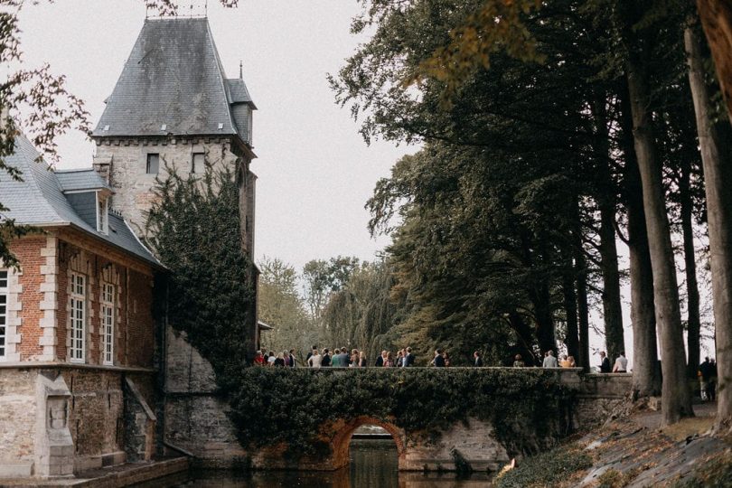 Un mariage au Château du Biez en Belgique - Photos : Gwendoline Noir - Blog mariage : La mariée aux pieds nus