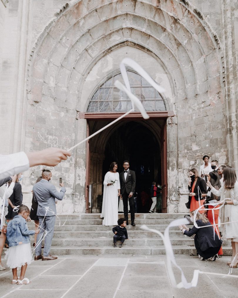 Un mariage chic au Manoir de L’Evêché en Normandie - Photos : Marie Thibault - Blog mariage : La mariée aux pieds nus