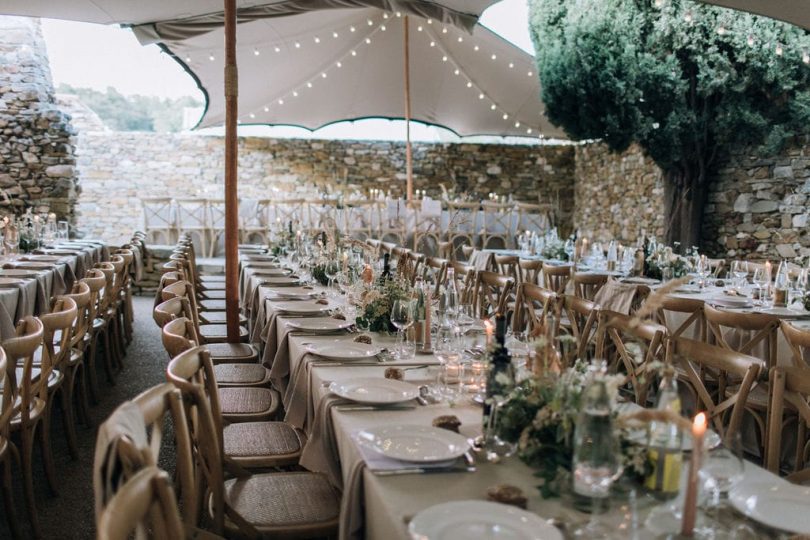 Un mariage au Clos du Tuilier en Provence - Photos : Ingrid Lepan - Blog mariage : La mariée aux pieds nus