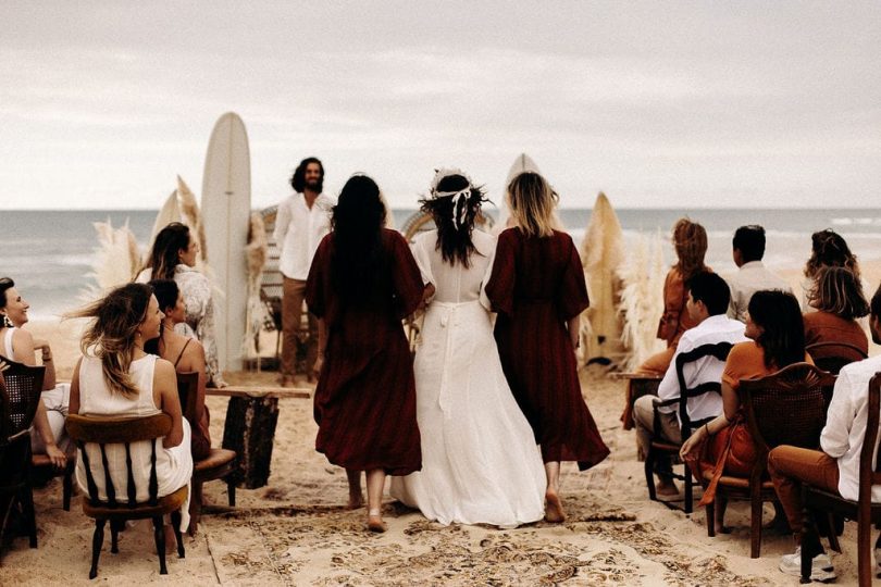 Un mariage au Coco Barn Wood Lodge dans les Landes - Photos : Melody Barabé - Blog mariage : La mariée aux pieds nus