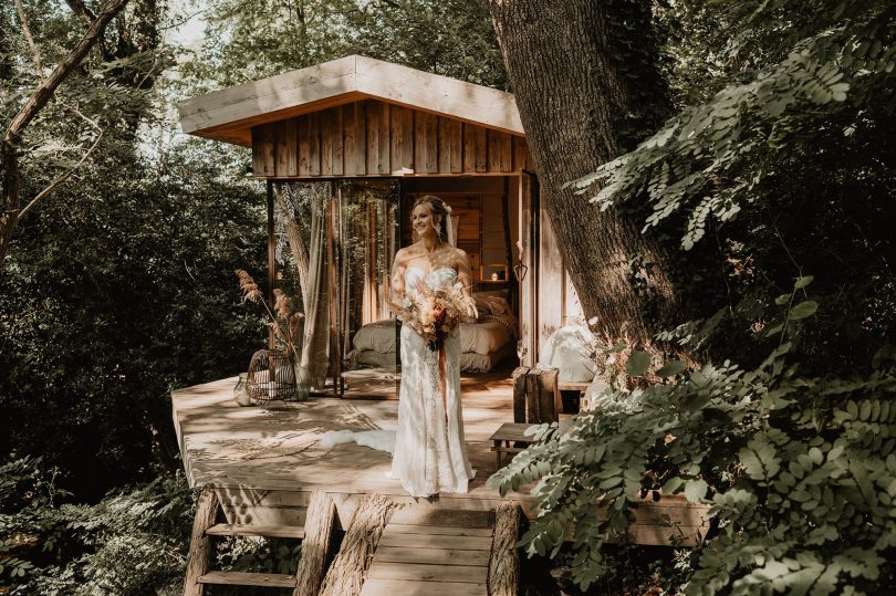 Un mariage au Coco Barn Wood Lodge dans les Landes - Photos : Patricia Hendrychova-Estanguet -Blog mariage : La mariée aux pieds nus