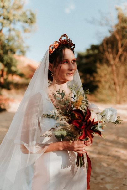 Un mariage au coeur du Colorado Provençal - Photos : Anne Sophie Benoit - Blog mariage : La mariée aux pieds nus