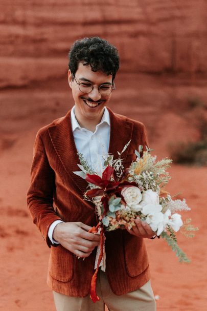 Un mariage au coeur du Colorado Provençal - Photos : Anne Sophie Benoit - Blog mariage : La mariée aux pieds nus