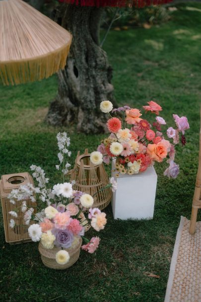 Un mariage coloré à La Bastide Verez en Provence - Photos : Laurine Bailly - Blog mariage : La mariée aux pieds nus