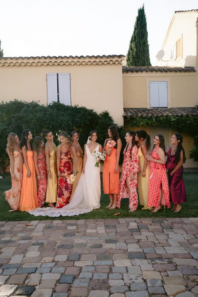 Un mariage coloré à La Bastide Verez en Provence - Photos : Laurine Bailly - Blog mariage : La mariée aux pieds nus