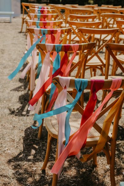 Un mariage coloré au Château de Tauziès dans le Tarn