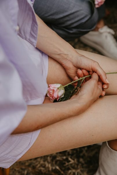 Un mariage coloré au Château de Tauziès dans le Tarn - Photos : Meryl M Photographie - Blog mariage : La mariée aux pieds nus