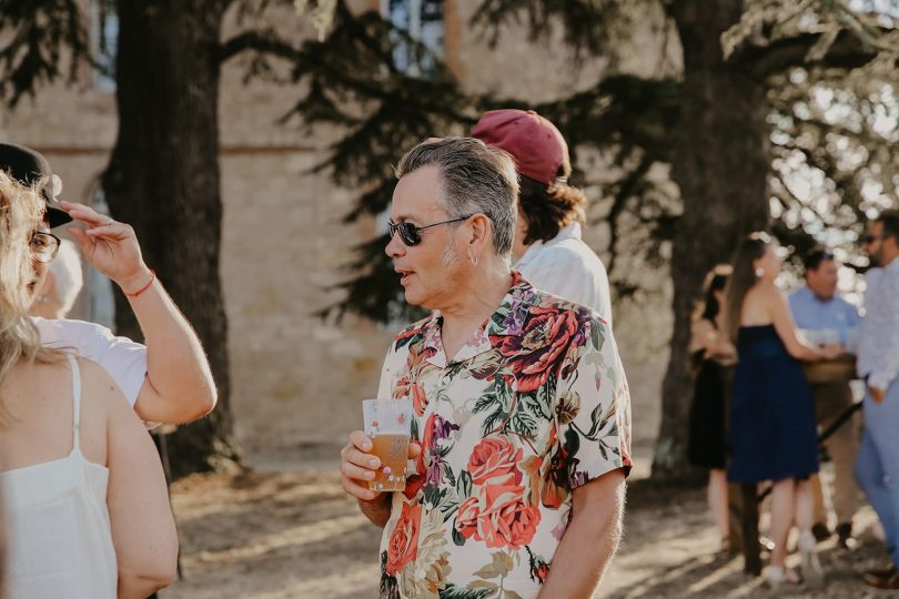 Un mariage coloré au Château de Tauziès dans le Tarn