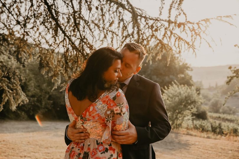 Un mariage coloré au Château de Tauziès dans le Tarn