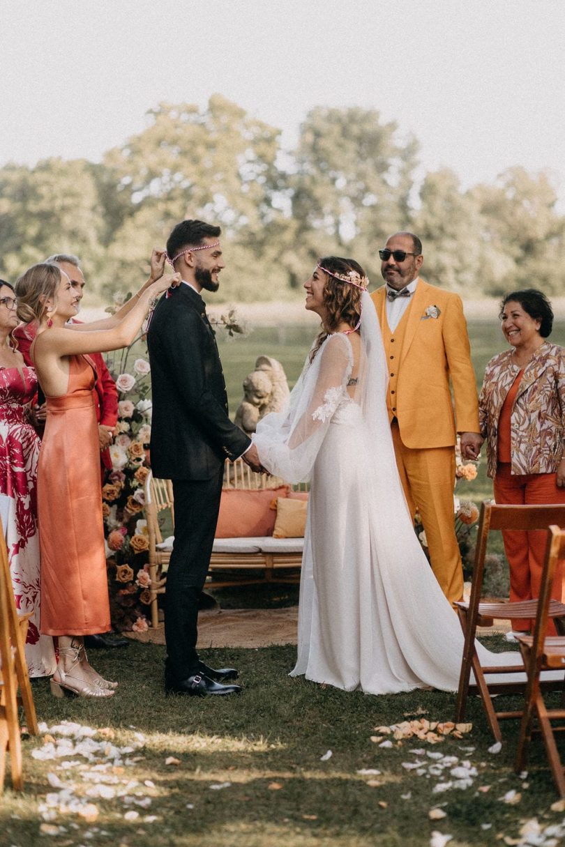 Un mariage coloré au Château de Vergières en Provence - Photos : Gwendoline Noir - Blog mariage : La mariée aux pieds nus