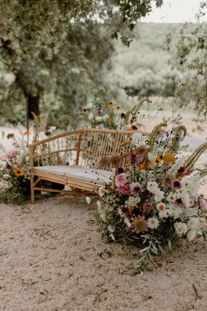 Un mariage coloré au Domaine de Valbonne dans le Gard - Photos : Clarisse et Johan - Blog mariage : La mariée aux pieds nus