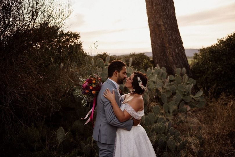 Un mariage coloré près de Narbonne dans l'Aude - Photos : Dall'k - Blog mariage : La mariée aux pieds nus