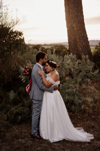 Un mariage coloré près de Narbonne dans l'Aude - Photos : Dall'k - Blog mariage : La mariée aux pieds nus