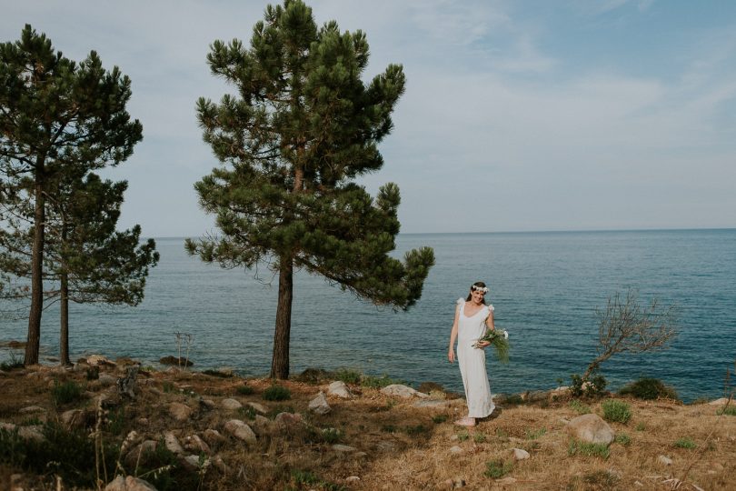 Un mariage simple en Corse - Photos : Madame B Photographie - Blog mariage : La mariée aux pieds nus