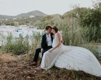 Un mariage simple en Corse - Photos : Madame B Photographie - Blog mariage : La mariée aux pieds nus