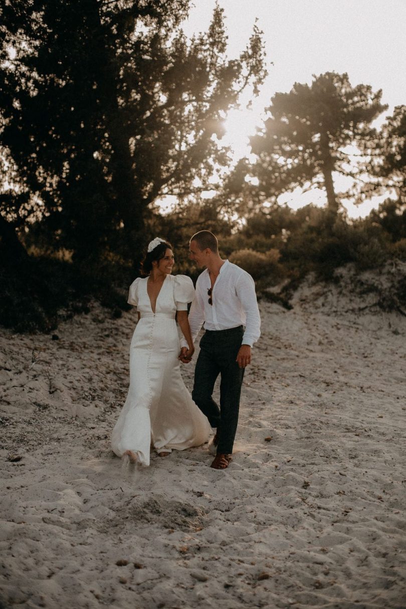 Un mariage au VIP Beach en Corse - Photos : Gwendoline Noir - Blog mariage : La mariée aux pieds nus