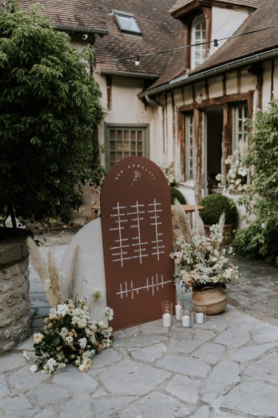 Un mariage pastel à La dîme de Giverny en Normandie - Photos : Madame B - Blog mariage : La mariée aux pieds nus