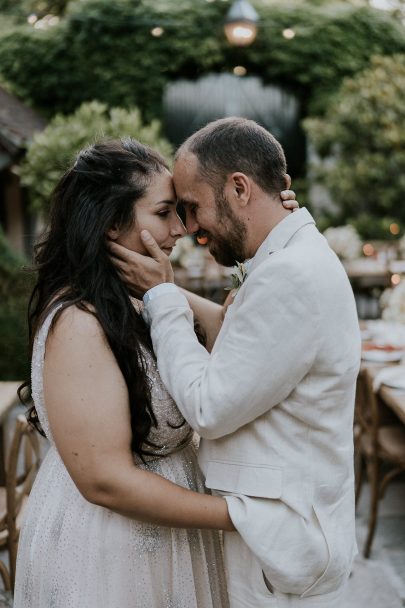 Un mariage pastel à La dîme de Giverny en Normandie - Photos : Madame B - Blog mariage : La mariée aux pieds nus