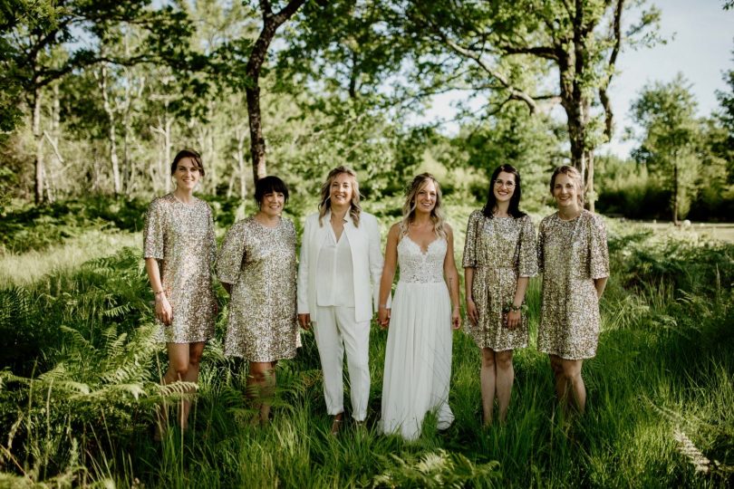 Un mariage au Domaine de Petiosse dans les Landes - Photos : David Latour - Blog : La mariée aux pieds nus