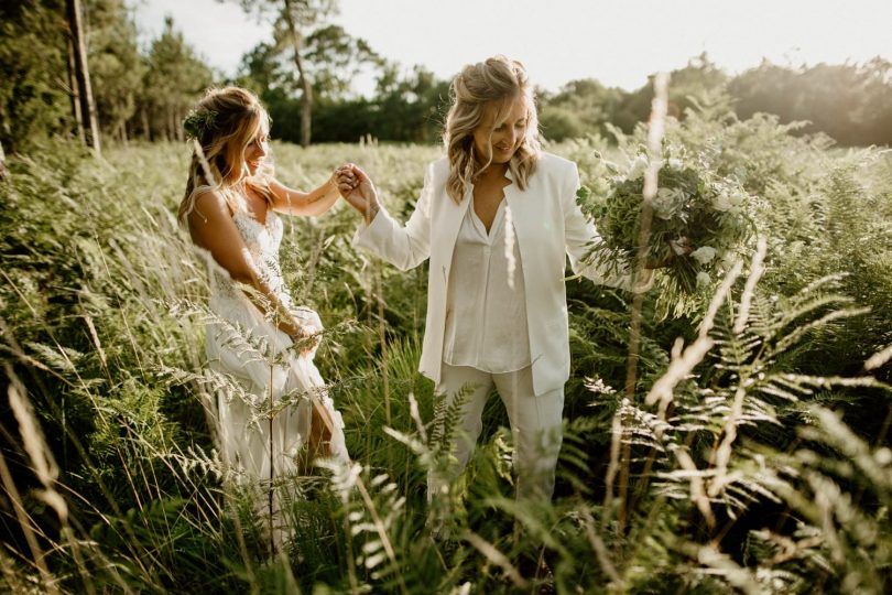 Un mariage au Domaine de Petiosse dans les Landes - Photos : David Latour - Blog : La mariée aux pieds nus