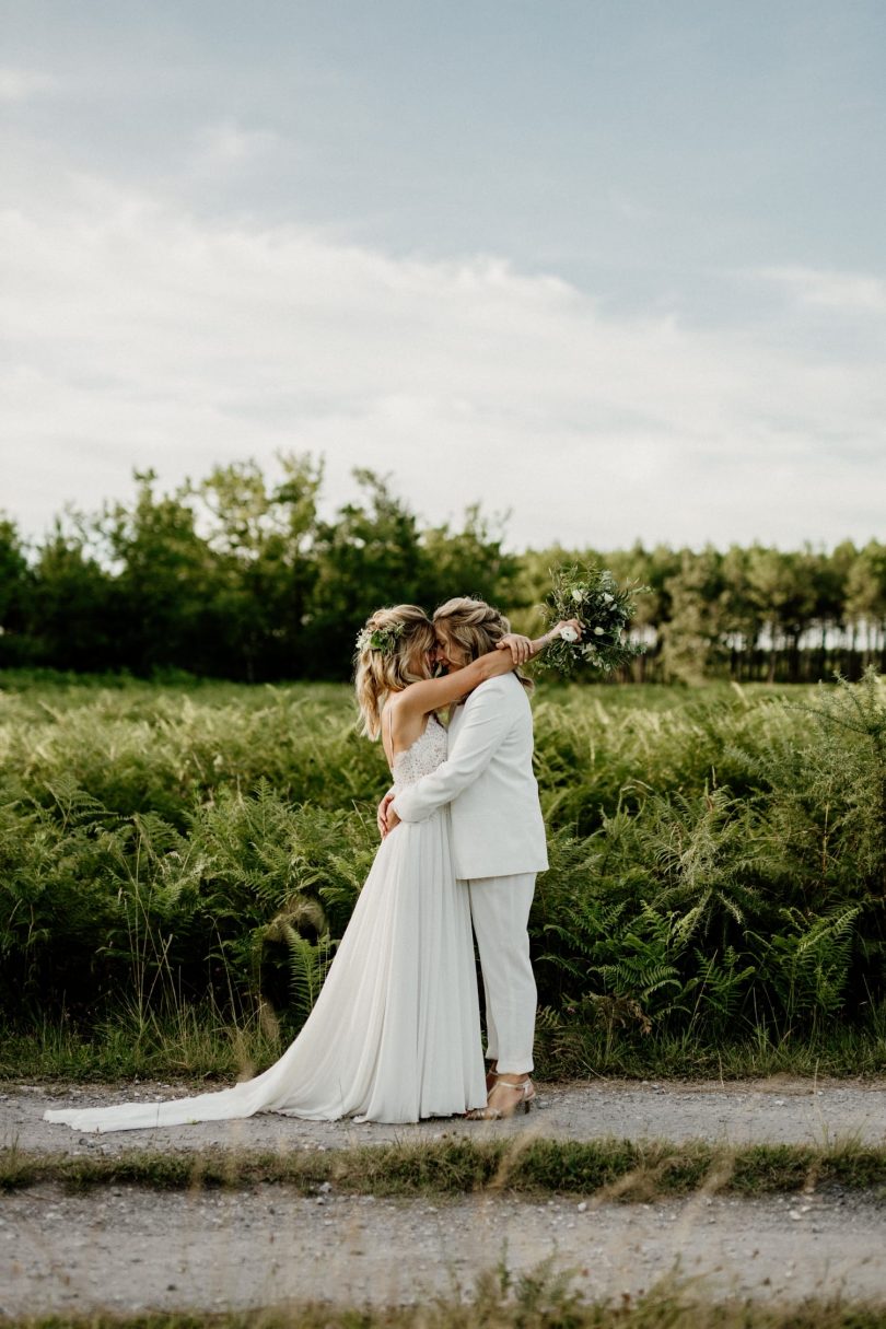 Un mariage au Domaine de Petiosse dans les Landes - Photos : David Latour - Blog : La mariée aux pieds nus