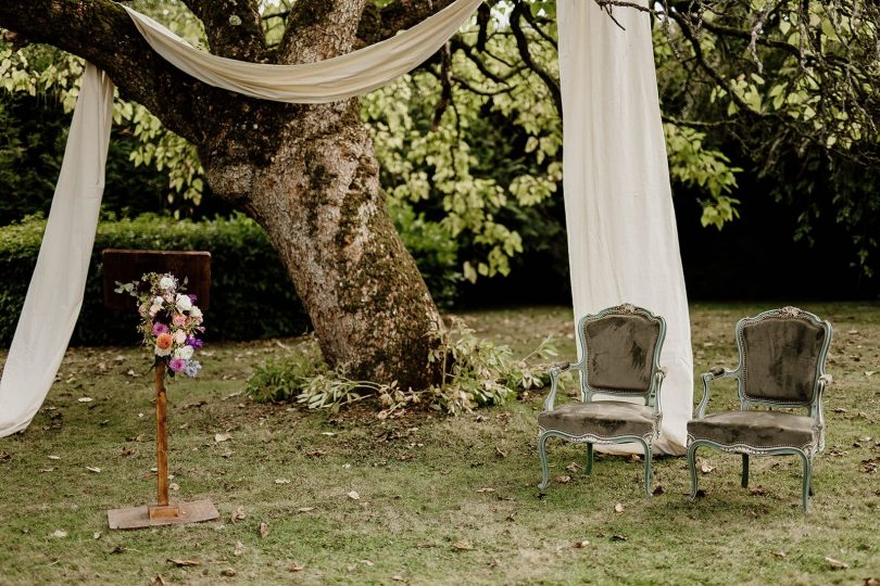 Un mariage au Domaine de Meaucé dans le Perche - Photos : David Latour - Blog mariage : La mariée aux pieds nus