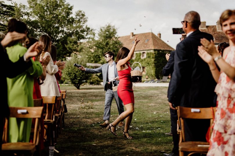 Un mariage au Domaine de Meaucé dans le Perche - Photos : David Latour - Blog mariage : La mariée aux pieds nus