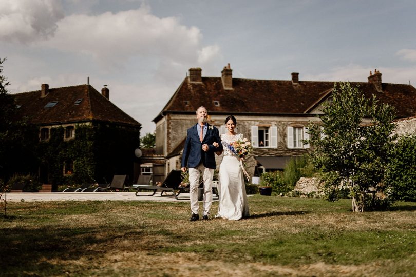 Un mariage au Domaine de Meaucé dans le Perche - Photos : David Latour - Blog mariage : La mariée aux pieds nus