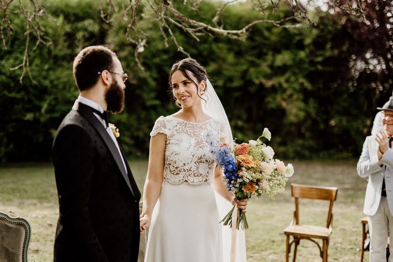 Un mariage au Domaine de Meaucé dans le Perche - Photos : David Latour - Blog mariage : La mariée aux pieds nus