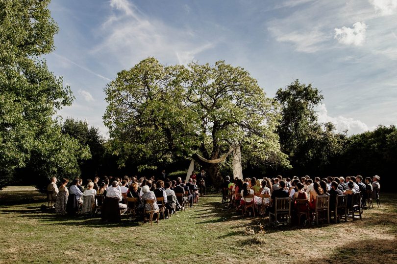 Un mariage au Domaine de Meaucé dans le Perche - Photos : David Latour - Blog mariage : La mariée aux pieds nus