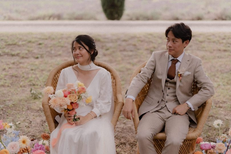 Un mariage aux Domaines de Patras en Provence - Photos : Lika Banshoya - Blog mariage : La mariée aux pieds nus