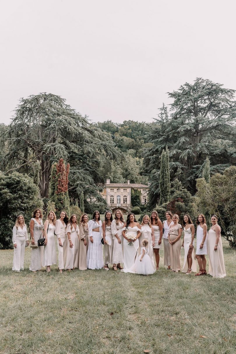 Un mariage au Domaine de Perrotin près de Bordeaux - Photos : Les Bandits - Blog mariage : La mariée aux pieds nus