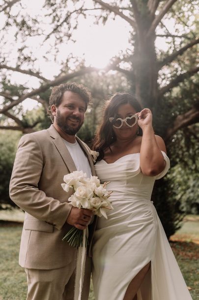 Un mariage au Domaine de Perrotin près de Bordeaux - Photos : Les Bandits - Blog mariage : La mariée aux pieds nus