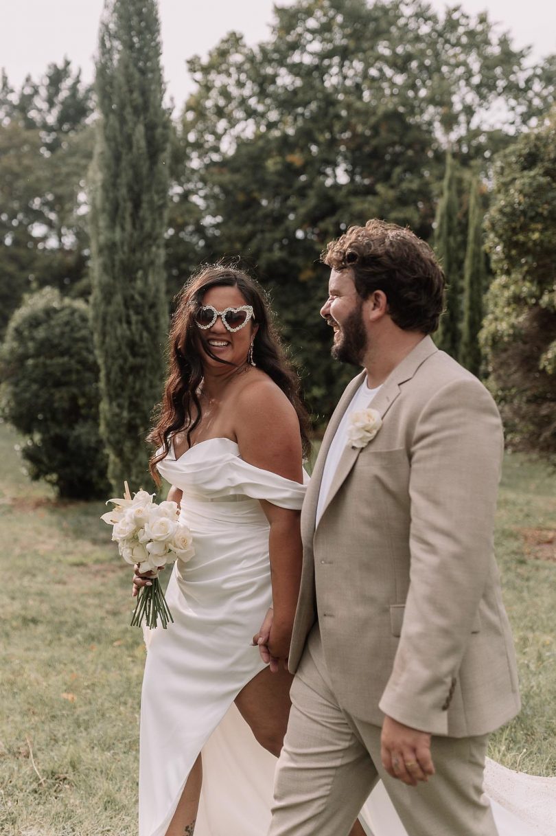 Un mariage au Domaine de Perrotin près de Bordeaux - Photos : Les Bandits - Blog mariage : La mariée aux pieds nus